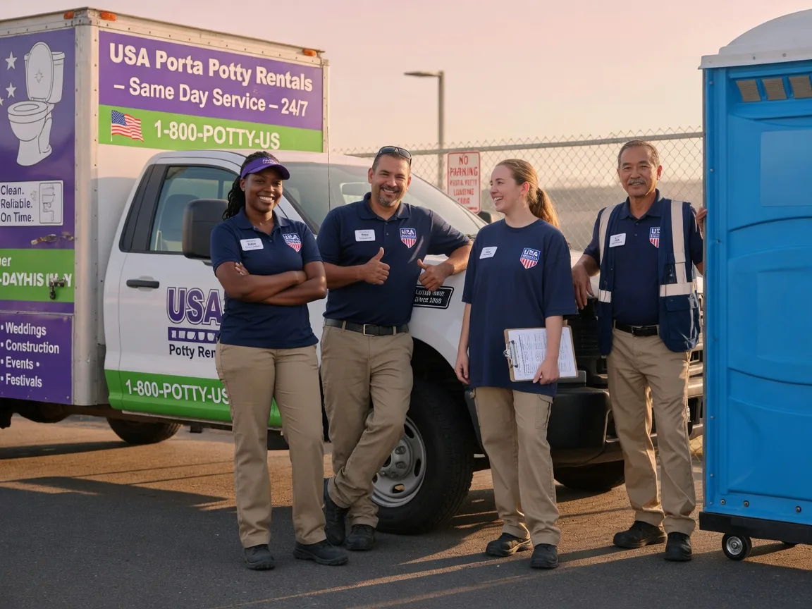 Porta Potty Rental company in Melbourne, AR